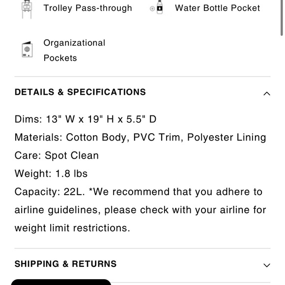 BÉIS The Travel Backpack – Beige - Picture 13 of 14